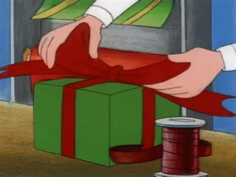 wrapping paper meme|wrapped presents gif.